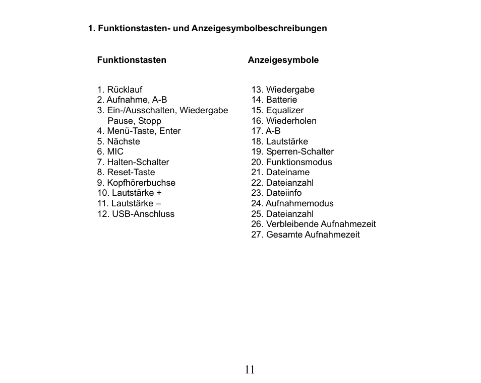 X-Micro Tech. XMP3-M256F User Manual | Page 12 / 72