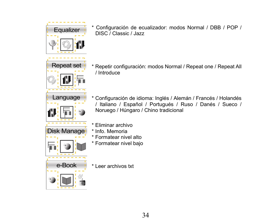 X-Micro Tech. XMP3-M256F User Manual | Page 35 / 72