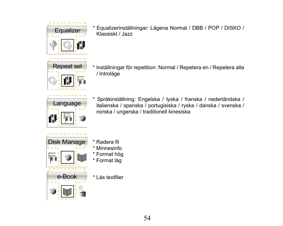 X-Micro Tech. XMP3-M256F User Manual | Page 55 / 72