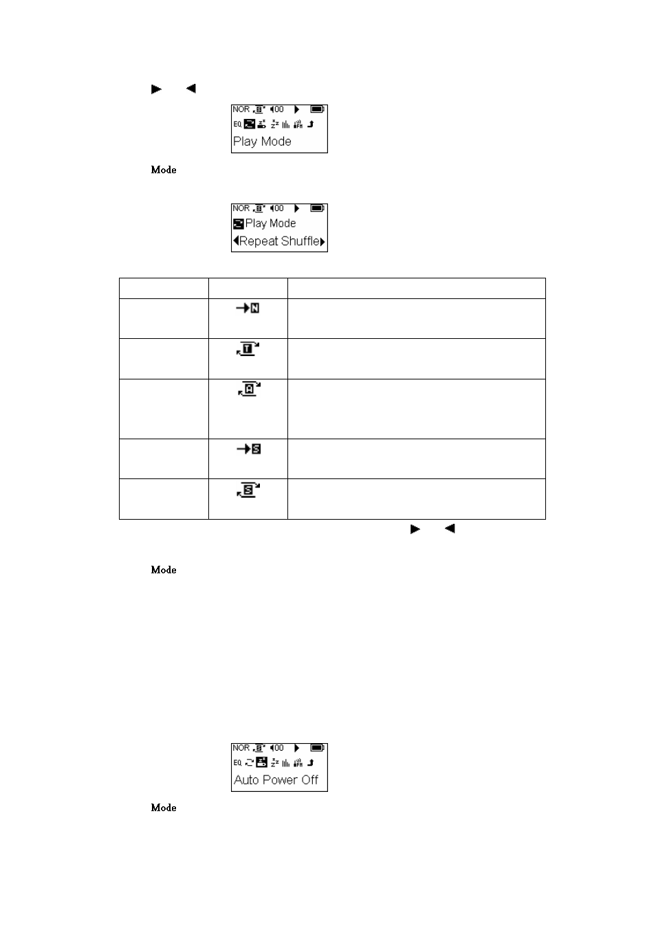 Settings menu option 3—auto power off | X-Micro Tech. 220 User Manual | Page 17 / 27