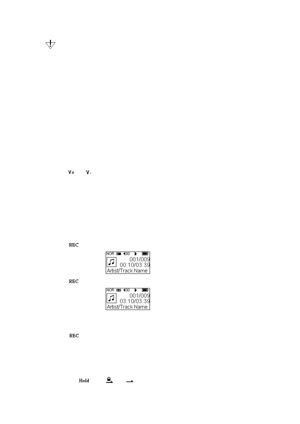 Adjust the system volume, Language learning function (a-b loop), Hold function | X-Micro Tech. 220 User Manual | Page 24 / 27