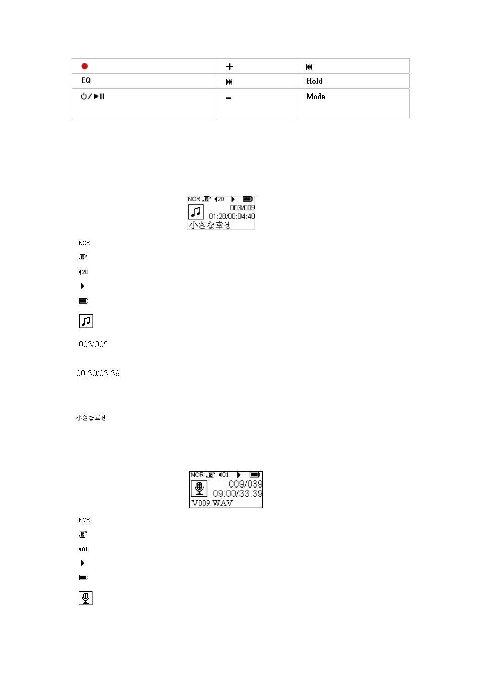 Lcd screen | X-Micro Tech. 220 User Manual | Page 6 / 27