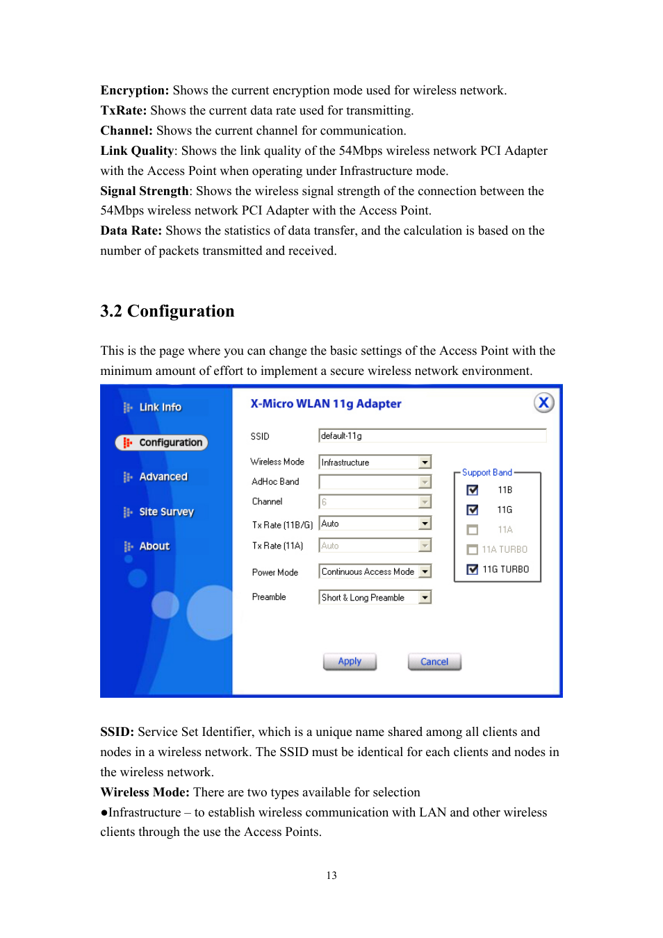 2 configuration | X-Micro Tech. PCI Adapter fxmicro User Manual | Page 13 / 23