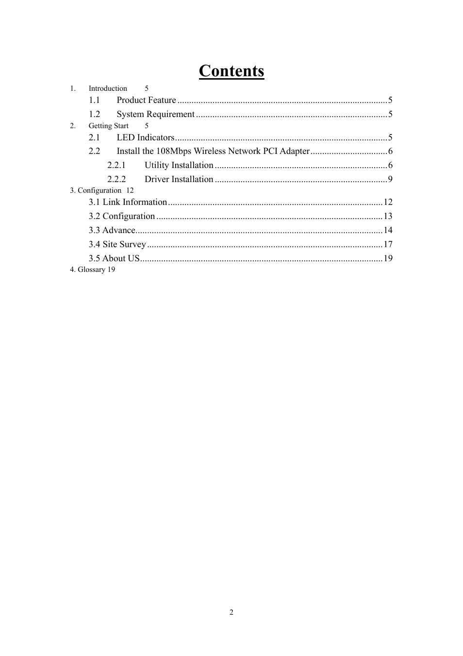 X-Micro Tech. PCI Adapter fxmicro User Manual | Page 2 / 23