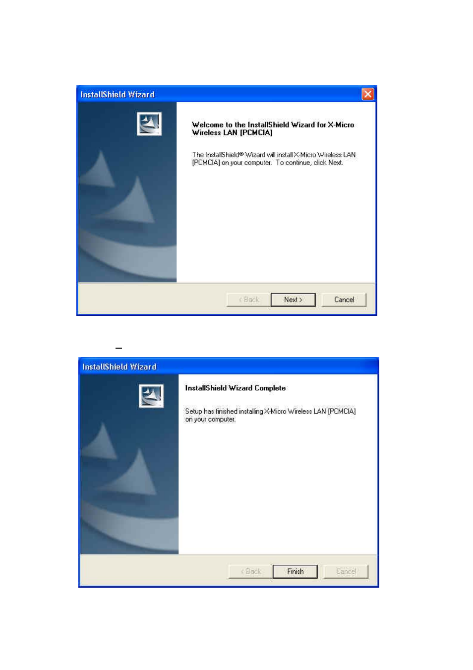 X-Micro Tech. IEEE 802.11b User Manual | Page 8 / 17