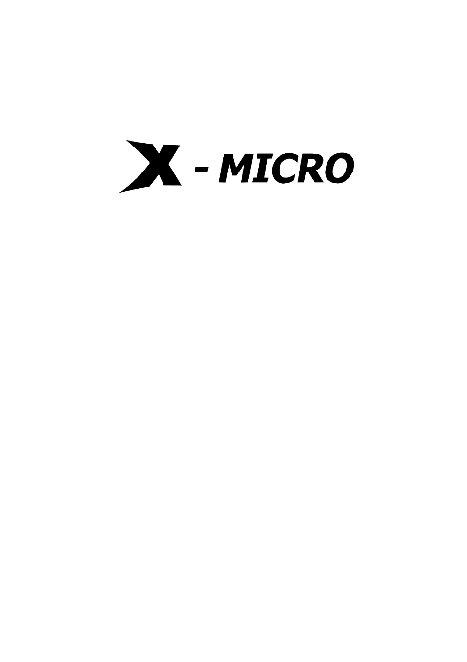 X-Micro Tech. BT400GII User Manual | 14 pages