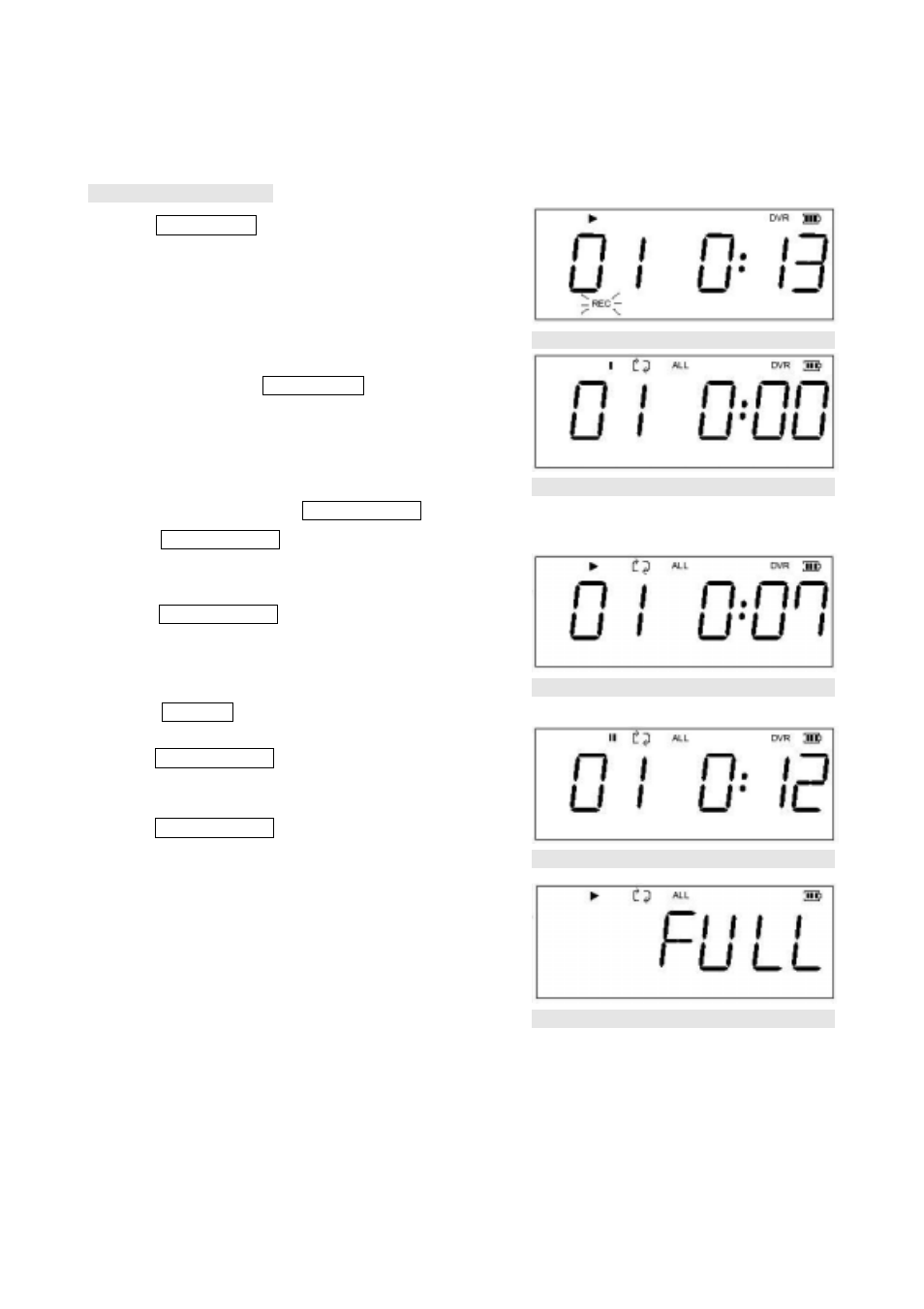 Recording operation, Figure 4.2.1, Figure 4.2.2 | Figure 4.2.3, Figure 4.2.4, Figure 4.2.5 | X-Micro Tech. EPIC User Manual | Page 8 / 19