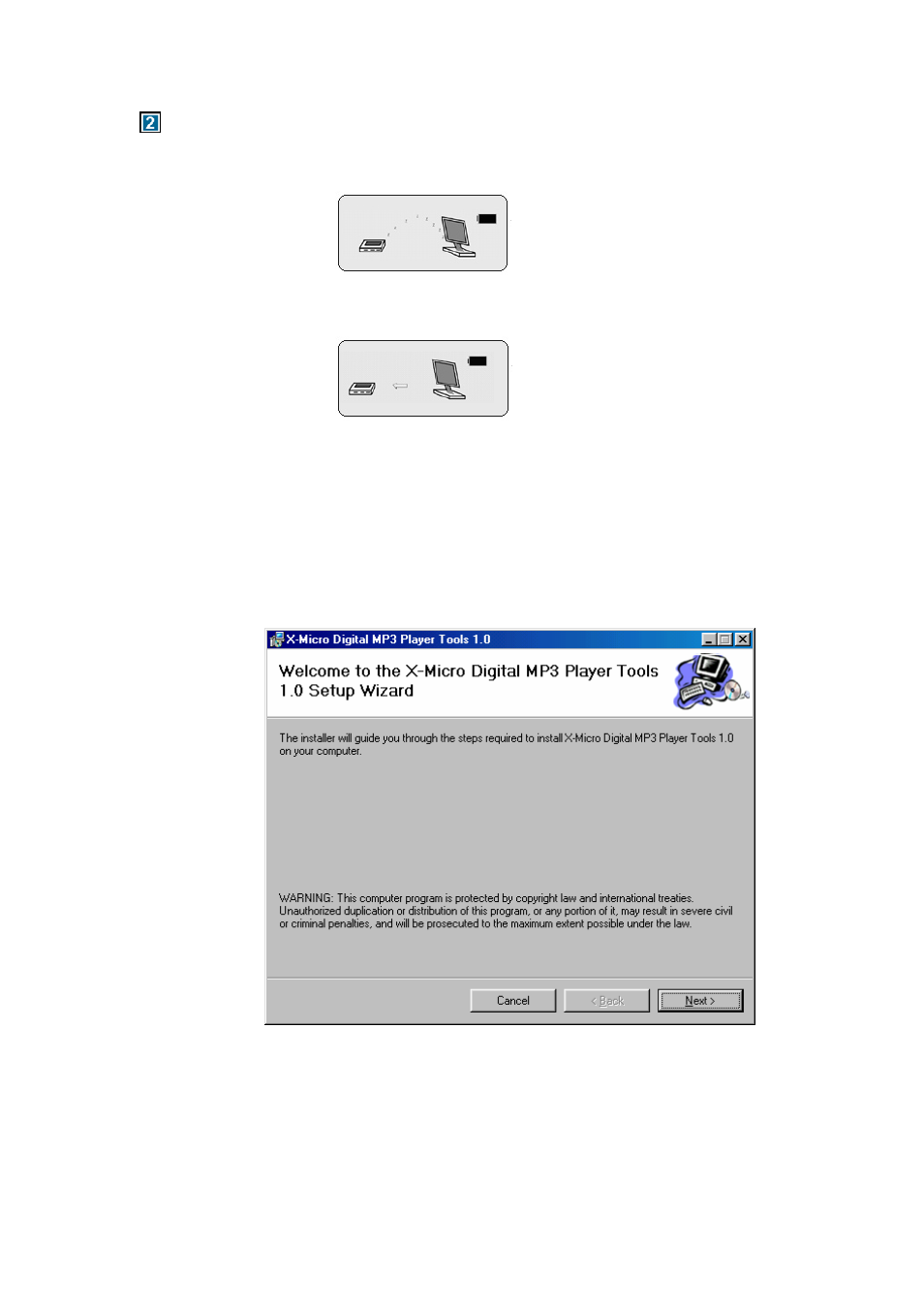 X-Micro Tech. Digital MP3 Player User Manual | Page 6 / 23