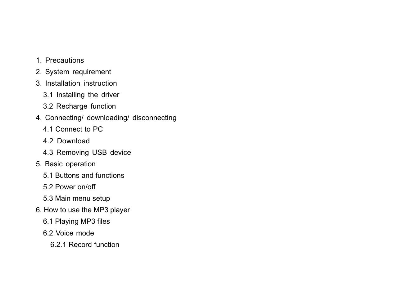 X-Micro Tech. EVA 310 User Manual | Page 2 / 29