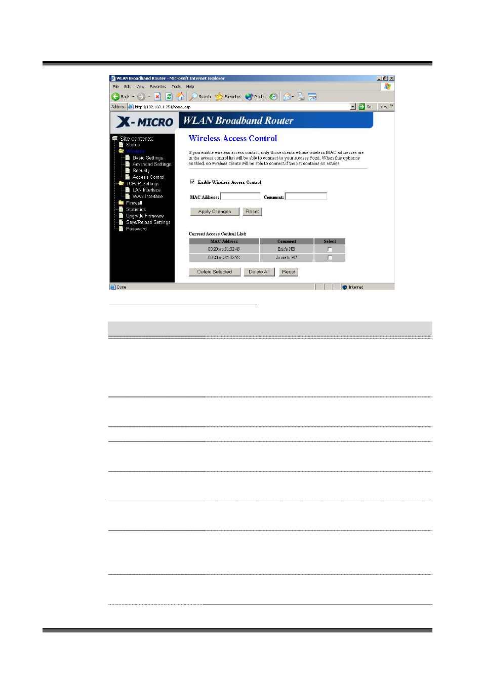 X-Micro Tech. WL-1502 User Manual | Page 21 / 42