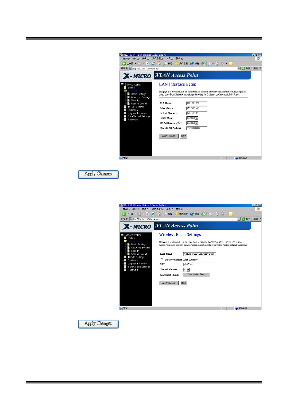 X-Micro Tech. WLAN 11b Access Point User Manual | Page 31 / 32