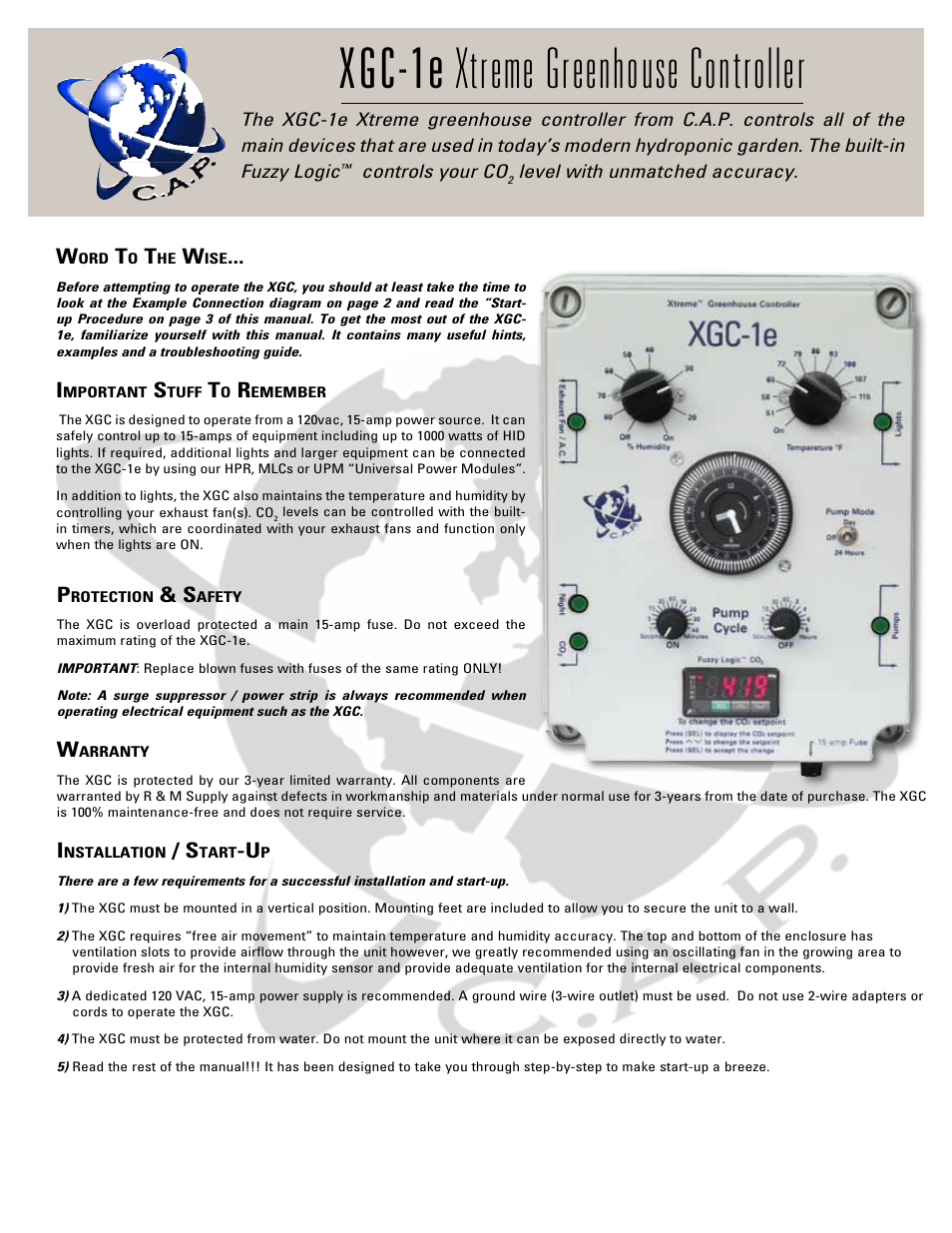 XtremeMac XGC-1e User Manual | 11 pages