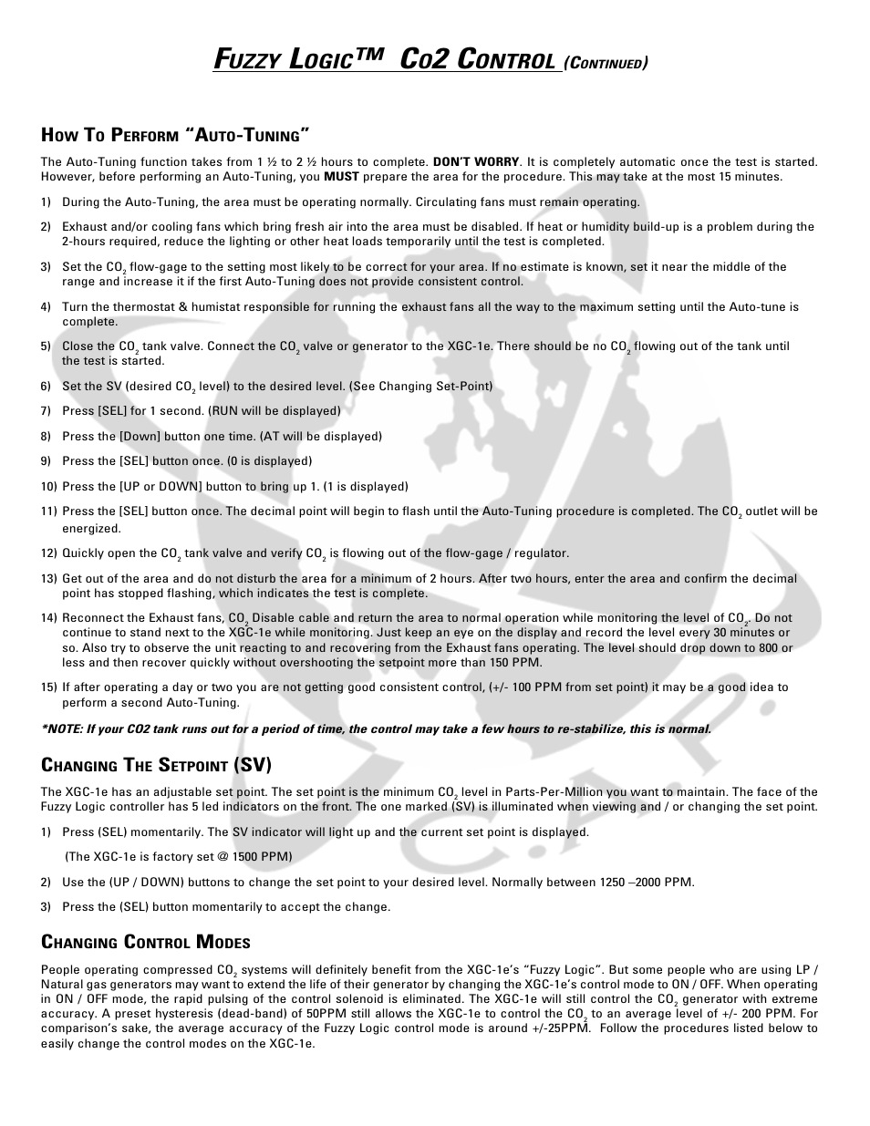 Uzzy, Ogic, Ontrol | XtremeMac XGC-1e User Manual | Page 7 / 11