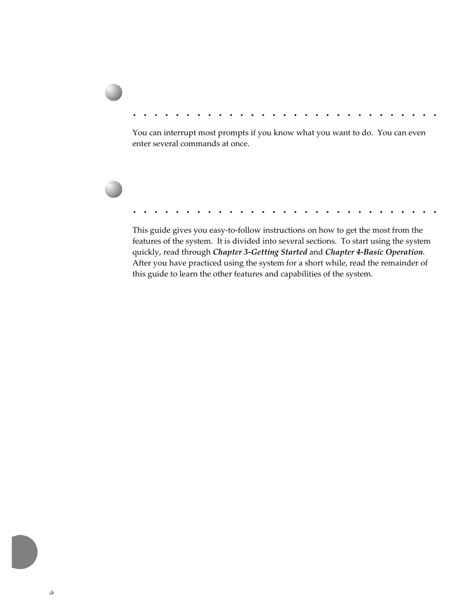 Interrupting the prompts - dial ahead function, How to use this guide | Xblue Networks XPLUS100 User Manual | Page 10 / 24