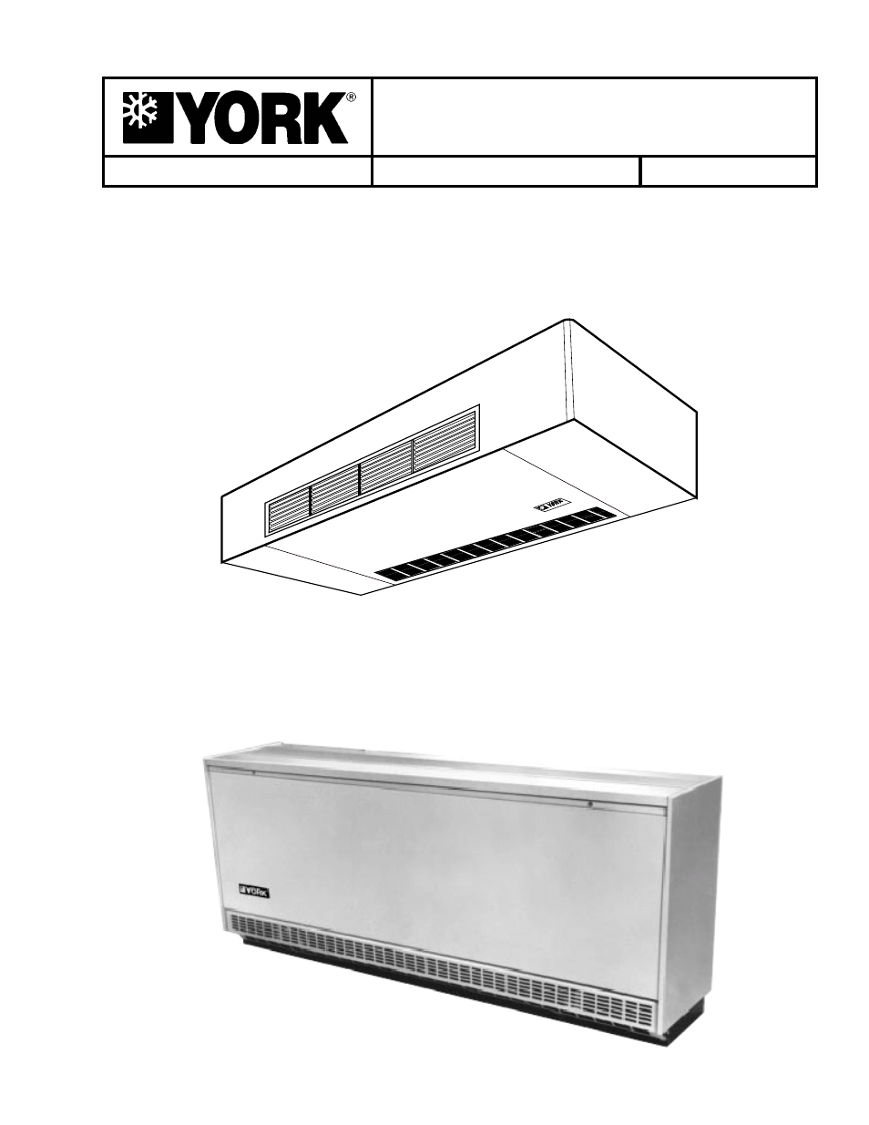 York YHCS User Manual | 4 pages