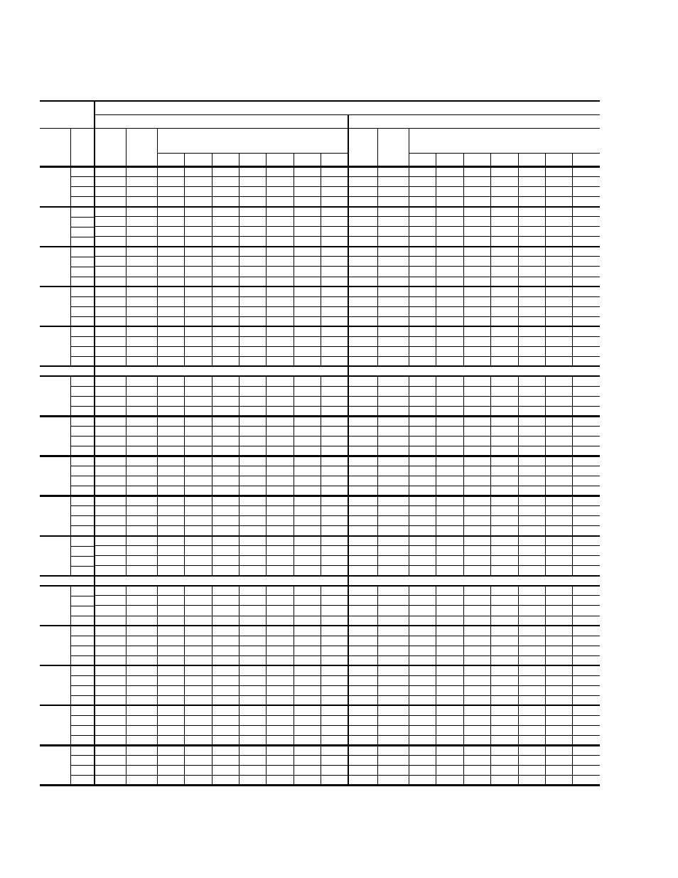 16 dy036 cooling capacities (3 ton) | York DY 036 User Manual | Page 14 / 36