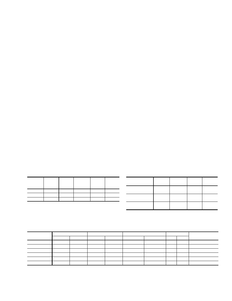 Table 1: capacity ratings - (ari 210/240), Capacity ratings - (ari 210/240), Gas heat ratings | 2 stage gas heat ratings | York DY 036 User Manual | Page 7 / 36