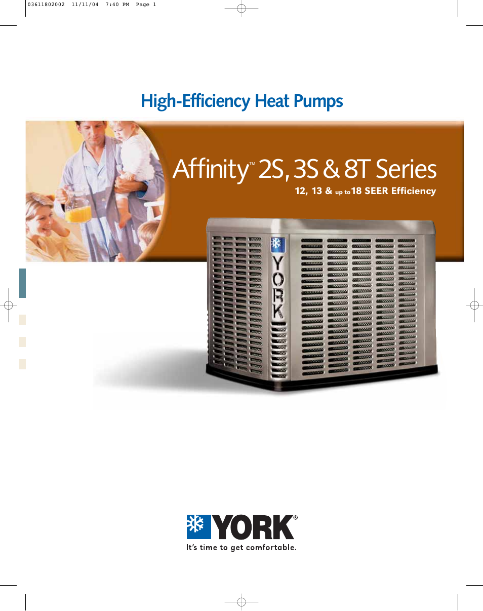 York 3S User Manual | 6 pages