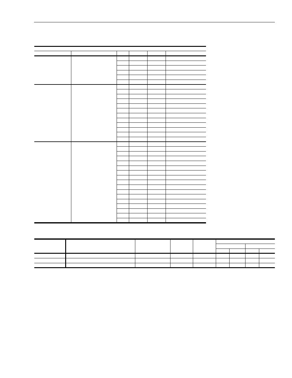 Table 7: modulating heat, Table 8: electric heating capacities, Modulating heat | Electric heating capacities | York Y33 User Manual | Page 13 / 96