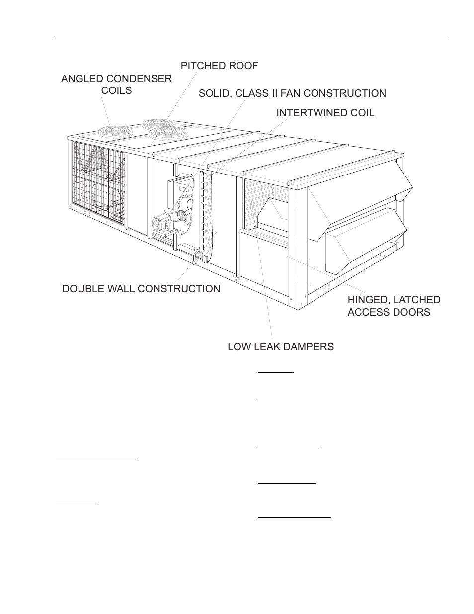 Construction features | York Y33 User Manual | Page 7 / 96