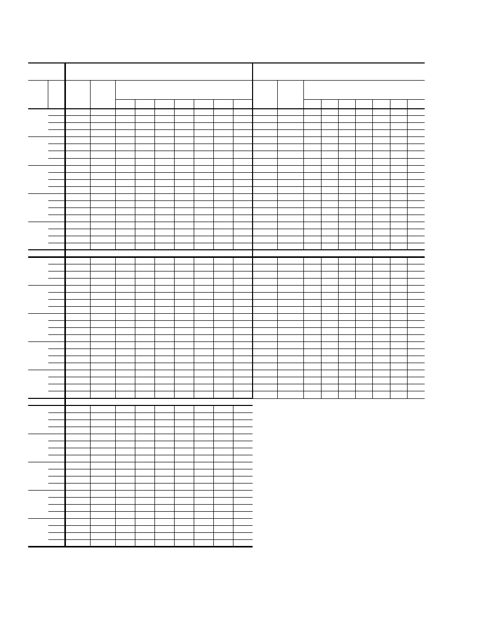 Table 6: cooling capacity 10 ton hp cool metric | York PREDATOR BP 090 User Manual | Page 12 / 36