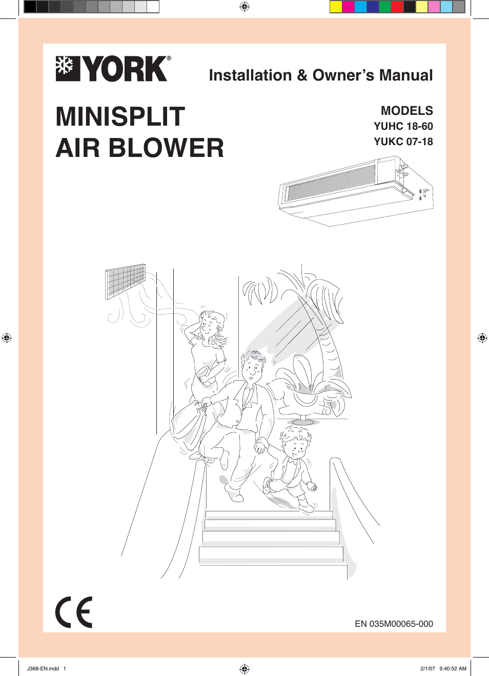 York YUHC 18-60 User Manual | 23 pages