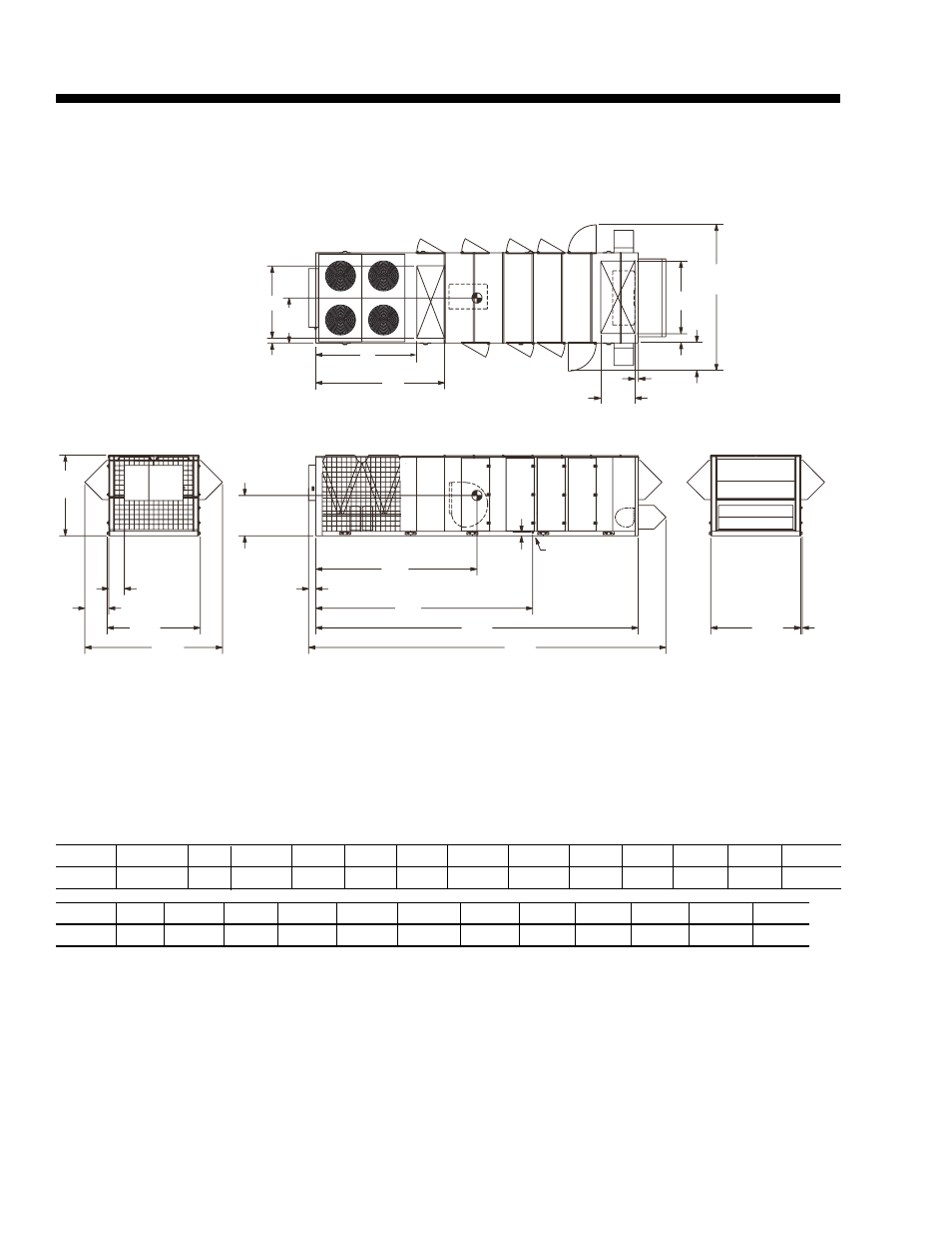 General arrangement drawing – 50-65 ton models, General arrangement drawing, 65 ton models | York ECO R-22 User Manual | Page 64 / 76