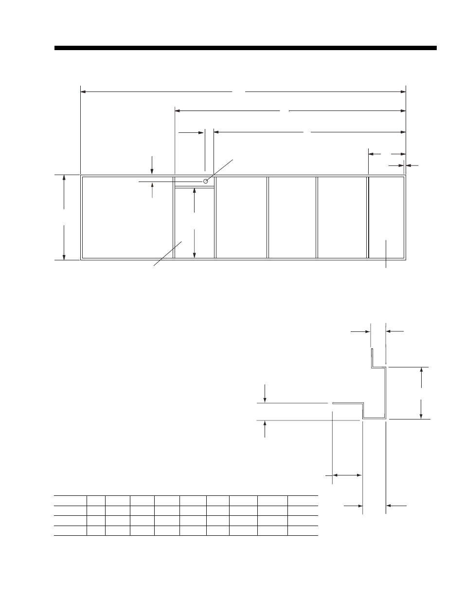 Curb layout drawing, Table 34 – curb layout dimensions (cm), Fig. 10 – curb layout drawing | York ECO R-22 User Manual | Page 69 / 76