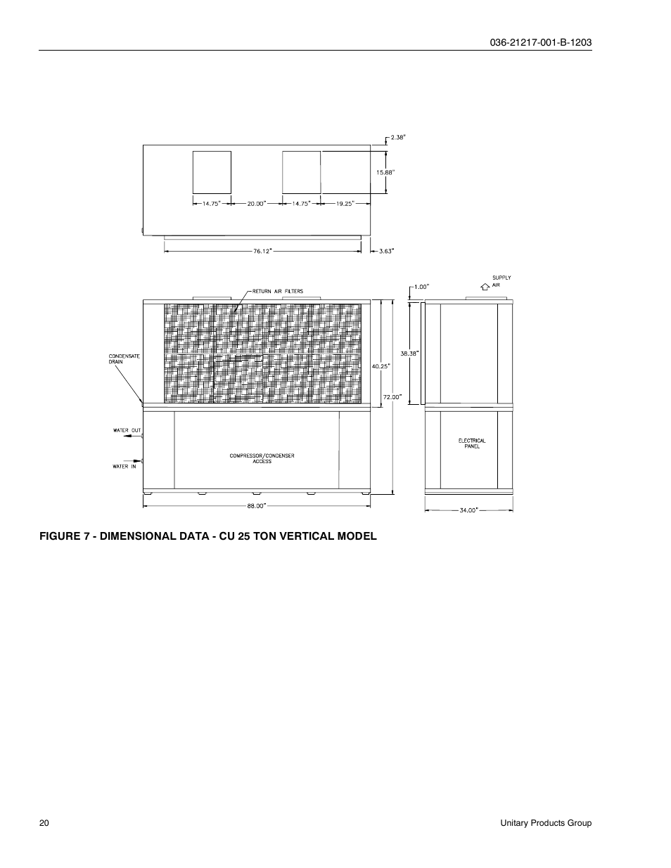 York SINGLE PACKAGE AIR CONDITIONING CH060 User Manual | Page 20 / 28