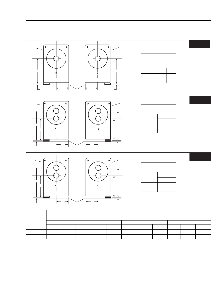 Dimensions (mm) – nozzle arrangements, Evaporators – compact water boxes | York YR User Manual | Page 29 / 40