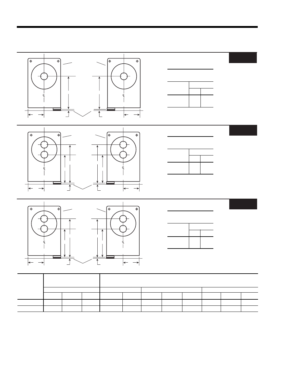 Dimensions (ft.-in.) – nozzle arrangements, Condensers – compact water boxes | York YR User Manual | Page 30 / 40
