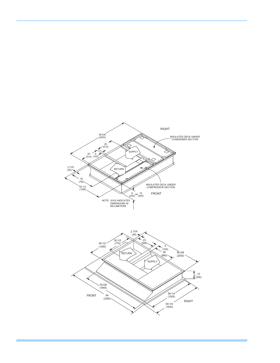 Ductwork, Duct covers, Figure 11 - predator | Transition roof curbs | York DM150 User Manual | Page 14 / 60