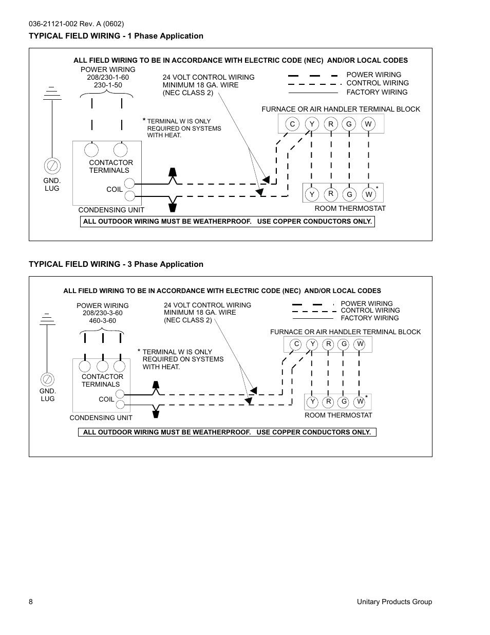 York H*RA036 THRU 090 User Manual | Page 8 / 20