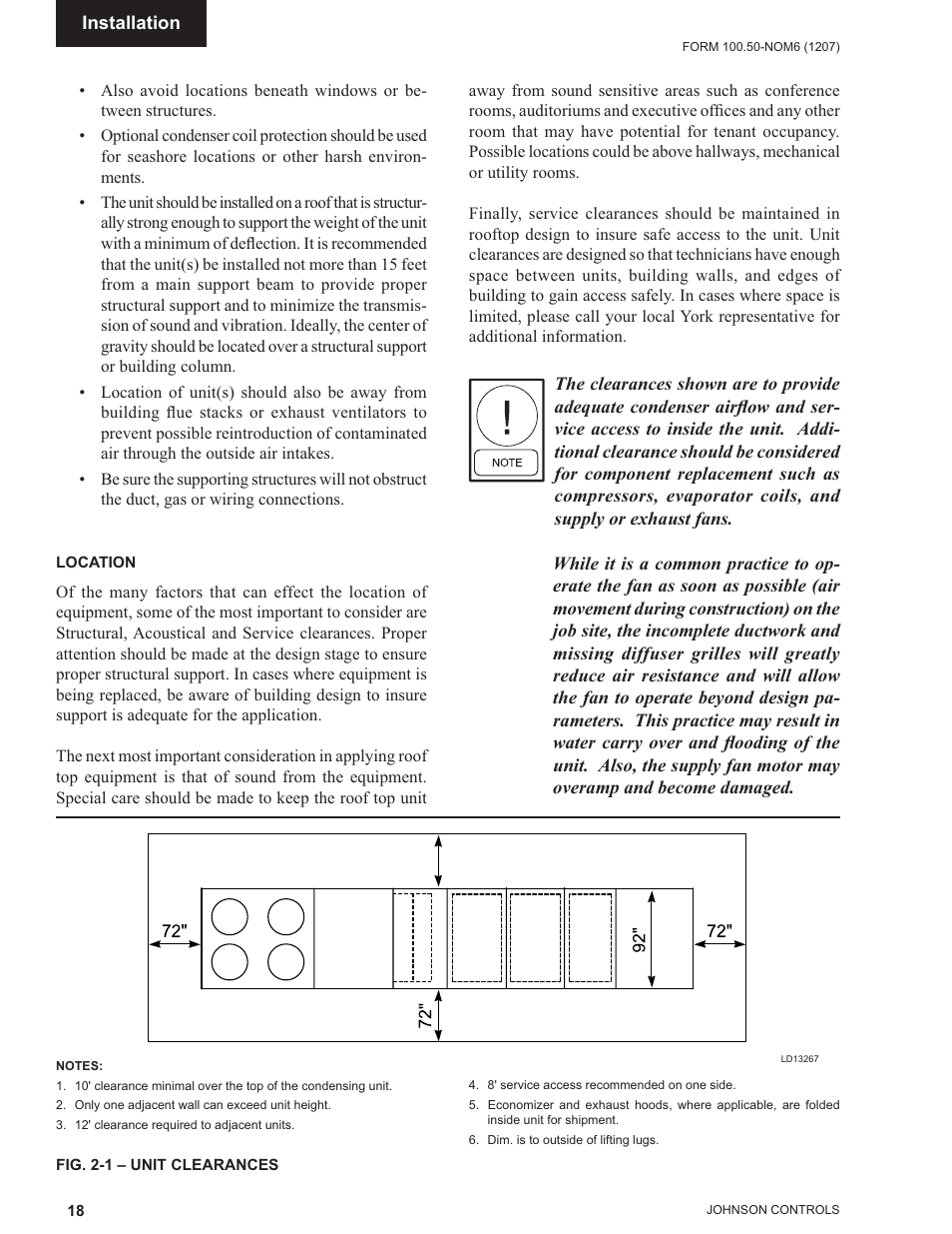 York ECO2 YPAL 050 User Manual | Page 18 / 168