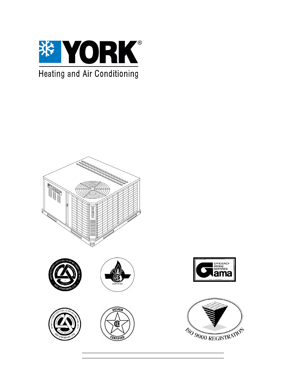 York DNH018 User Manual | 32 pages