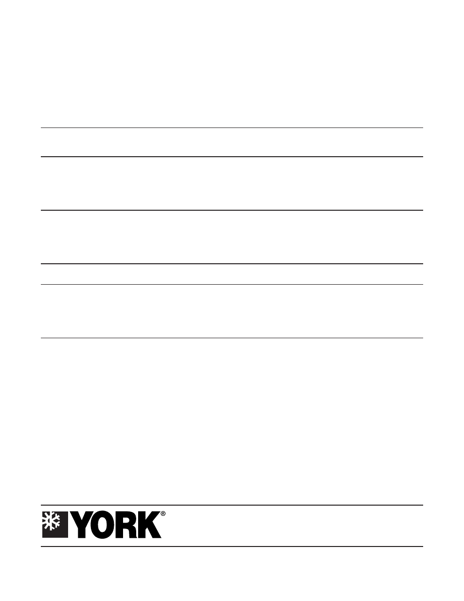 Specifications | York LINC485 User Manual | Page 4 / 4