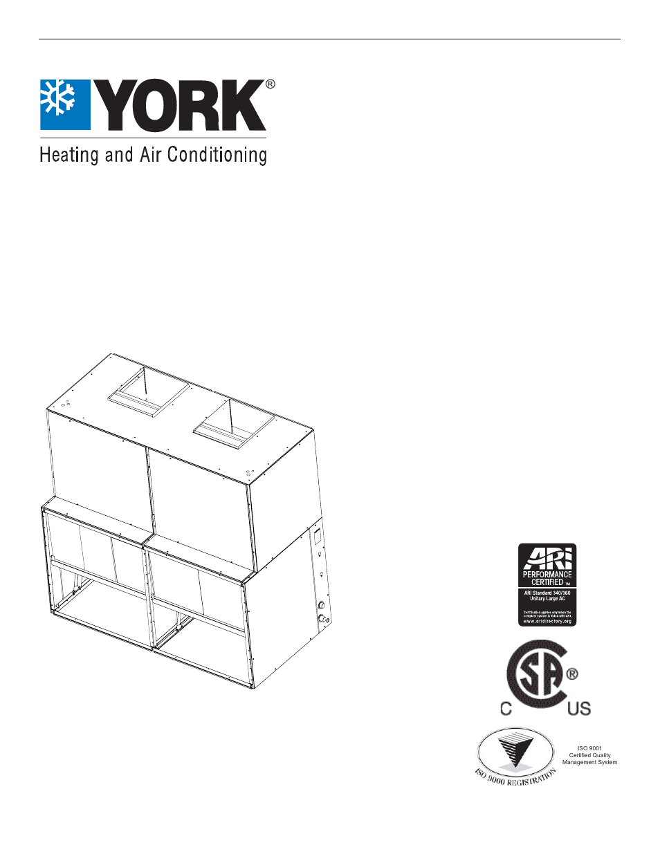 York MILLENNIUM ND600 User Manual | 38 pages