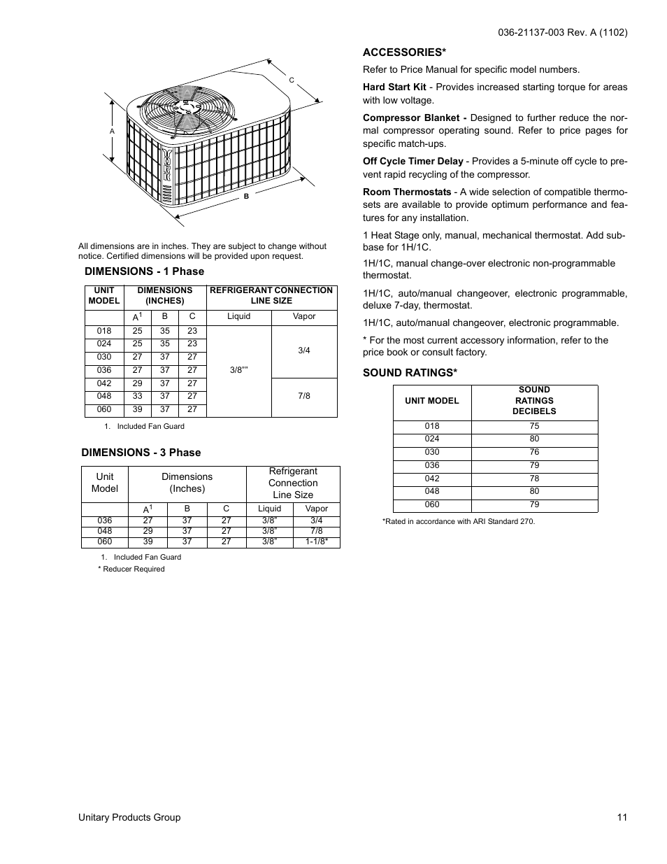 York H*RC018 THRU 060 User Manual | Page 11 / 24