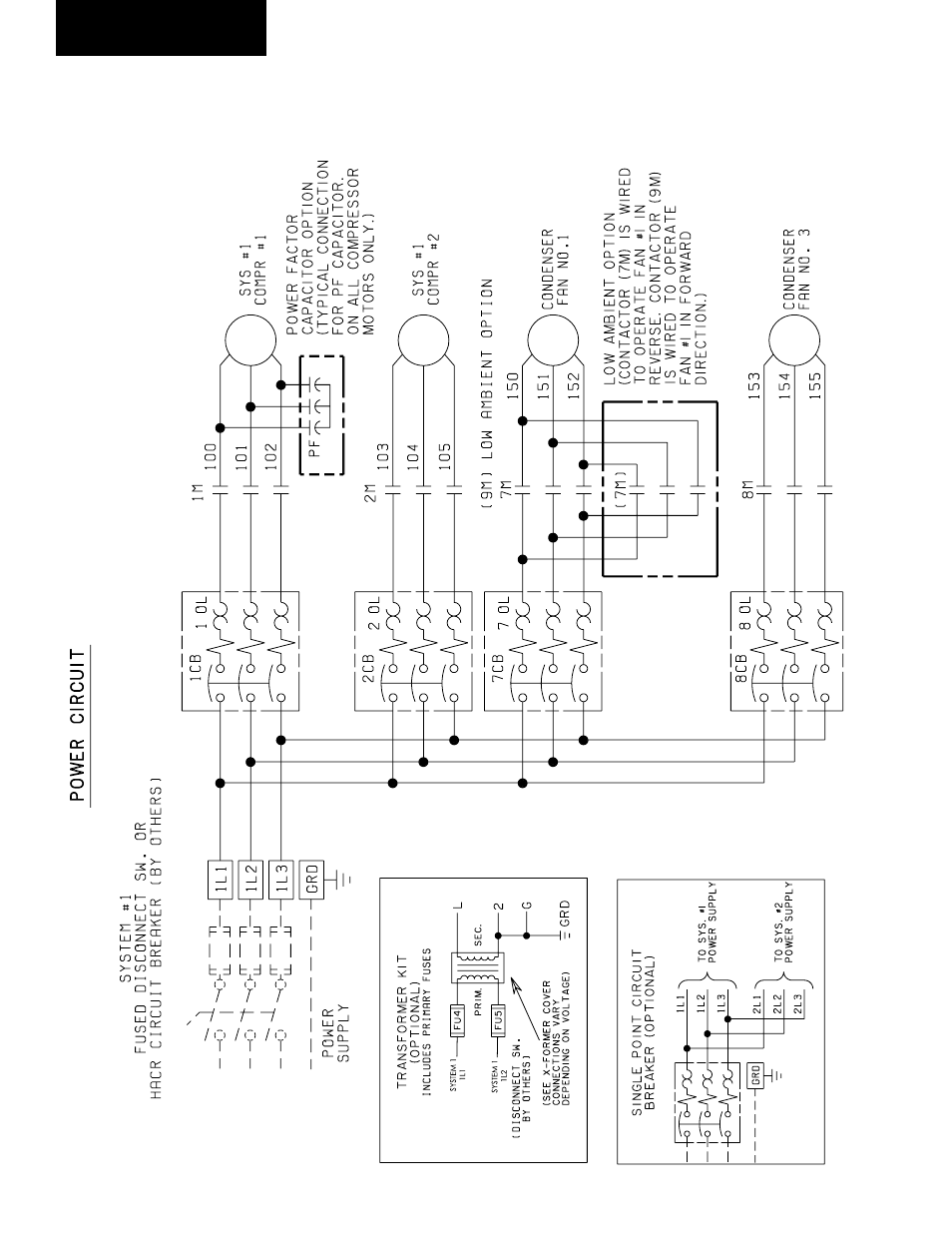 Elementary diagram ycal0040sc – ycal0060sc, Fig. 16 – elementary diagram | York YCAL0080SC User Manual | Page 122 / 136