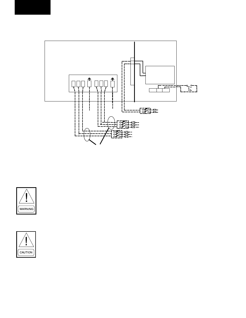 Standard power supply wiring – (0014 - 0080), Fig. 2 – multi point power supply wiring, Control panel *circuit # 2 circuit # 1 | Power panel | York YCAL0080SC User Manual | Page 14 / 136