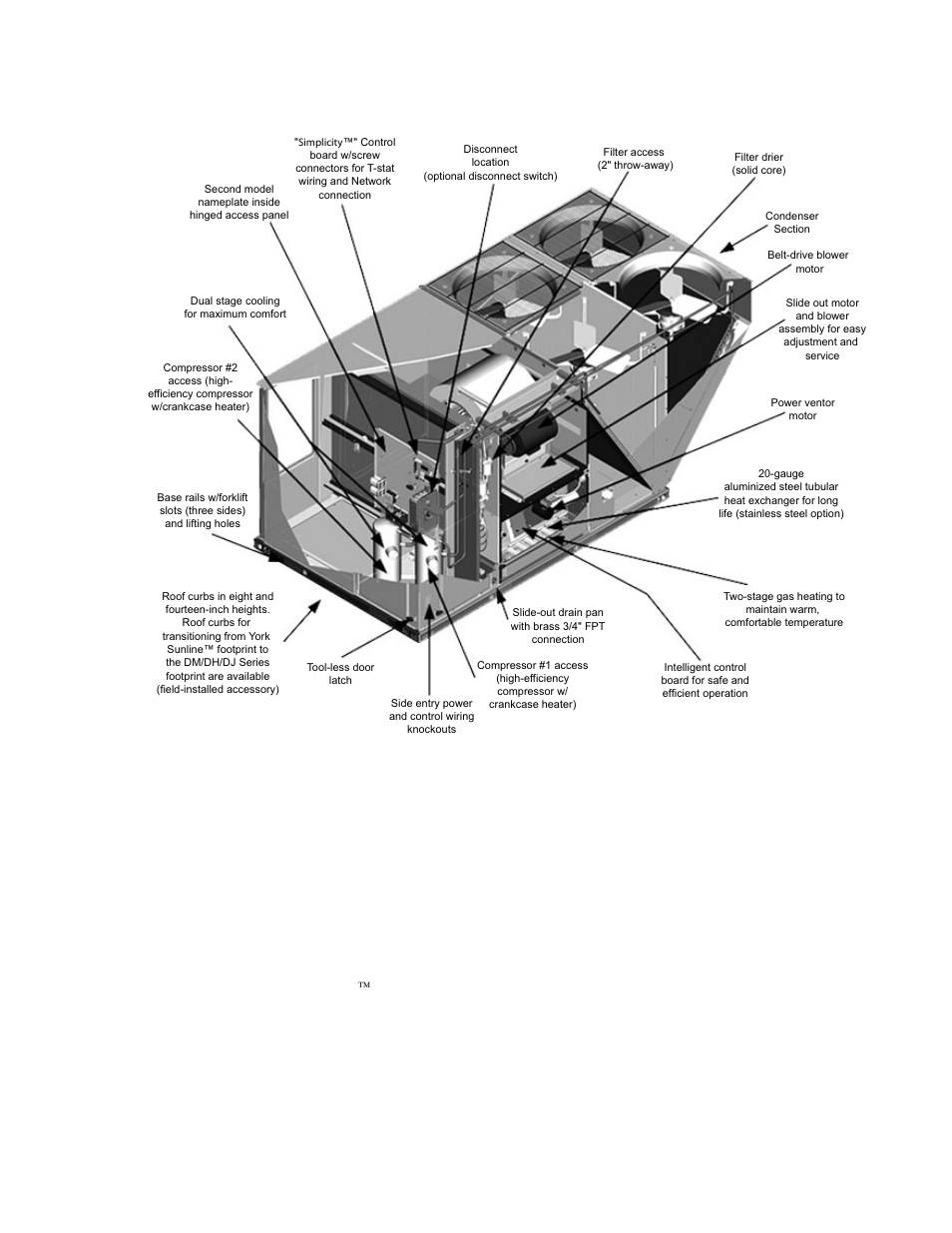 Features, Figure 1 : predator™ magnum component location | York PREDATORTM MAGNUM DJ 150 User Manual | Page 3 / 28