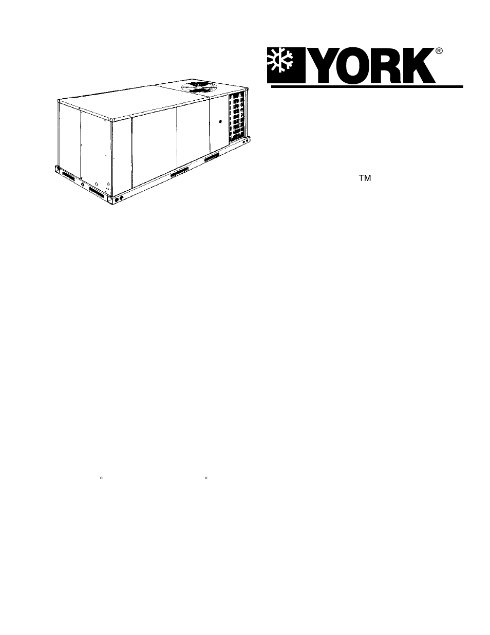York SUNLINE 2000 48 User Manual | 24 pages
