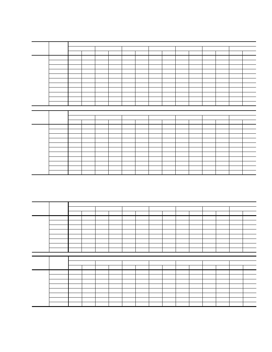 Supply air blower performance | York Sunline 2000 User Manual | Page 9 / 24