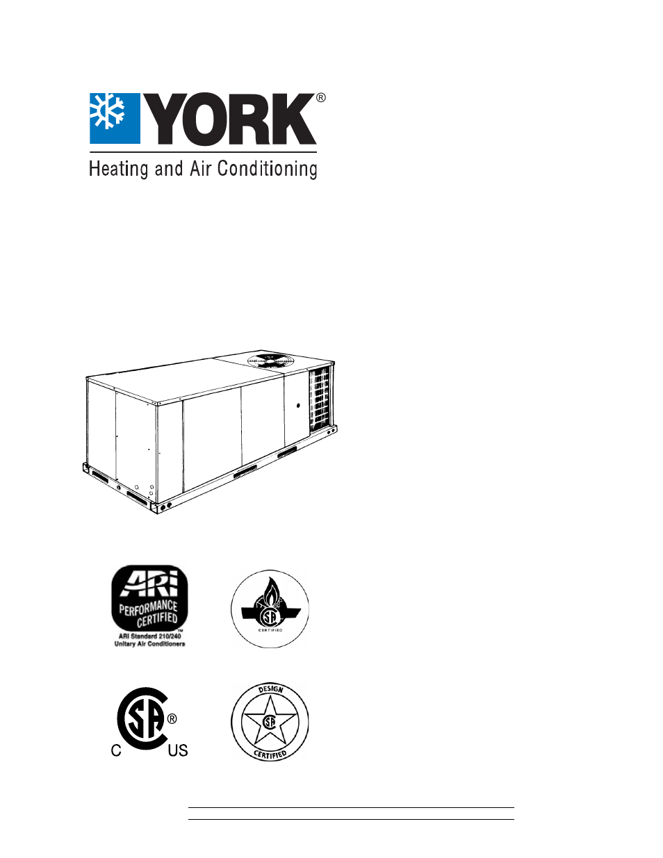 York DF 072 User Manual | 24 pages