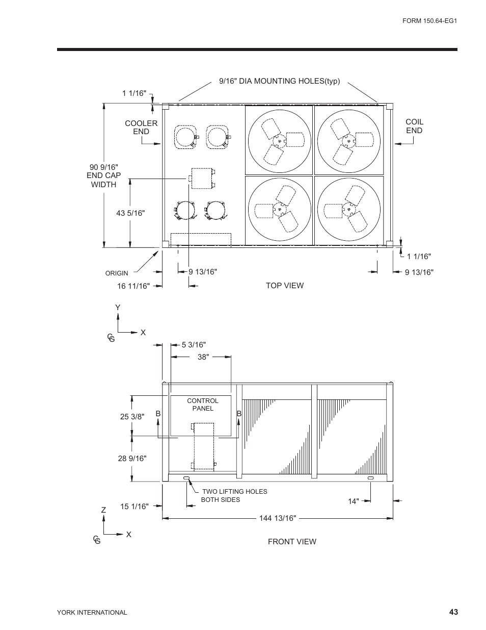 York YCAL0041 User Manual | Page 43 / 80