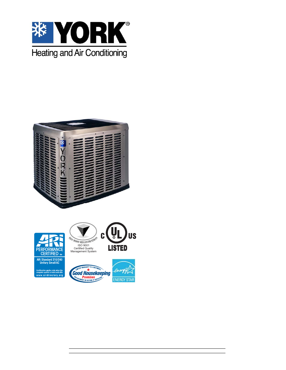 York AFFINITY CZH024 THRU 060 User Manual | 26 pages