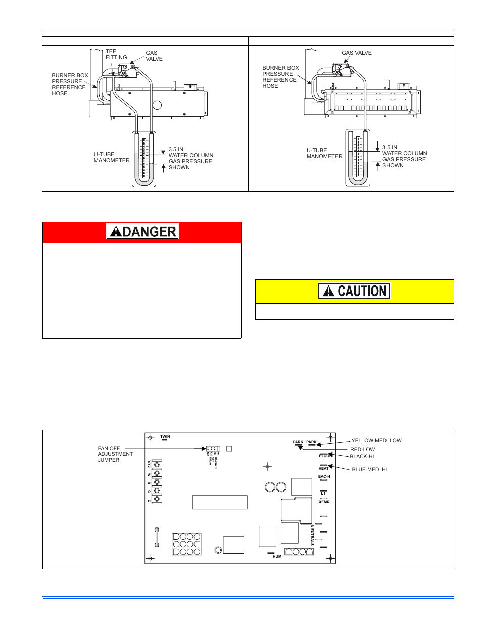 Adjustment of fan control settings | York GF9S*DH User Manual | Page 35 / 40