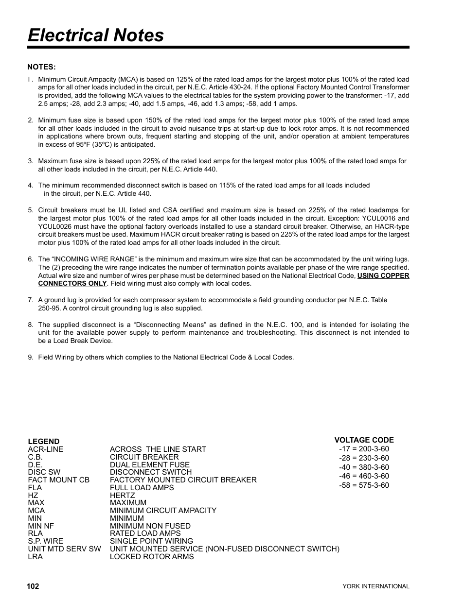 York YCUL0016 User Manual | Page 102 / 124