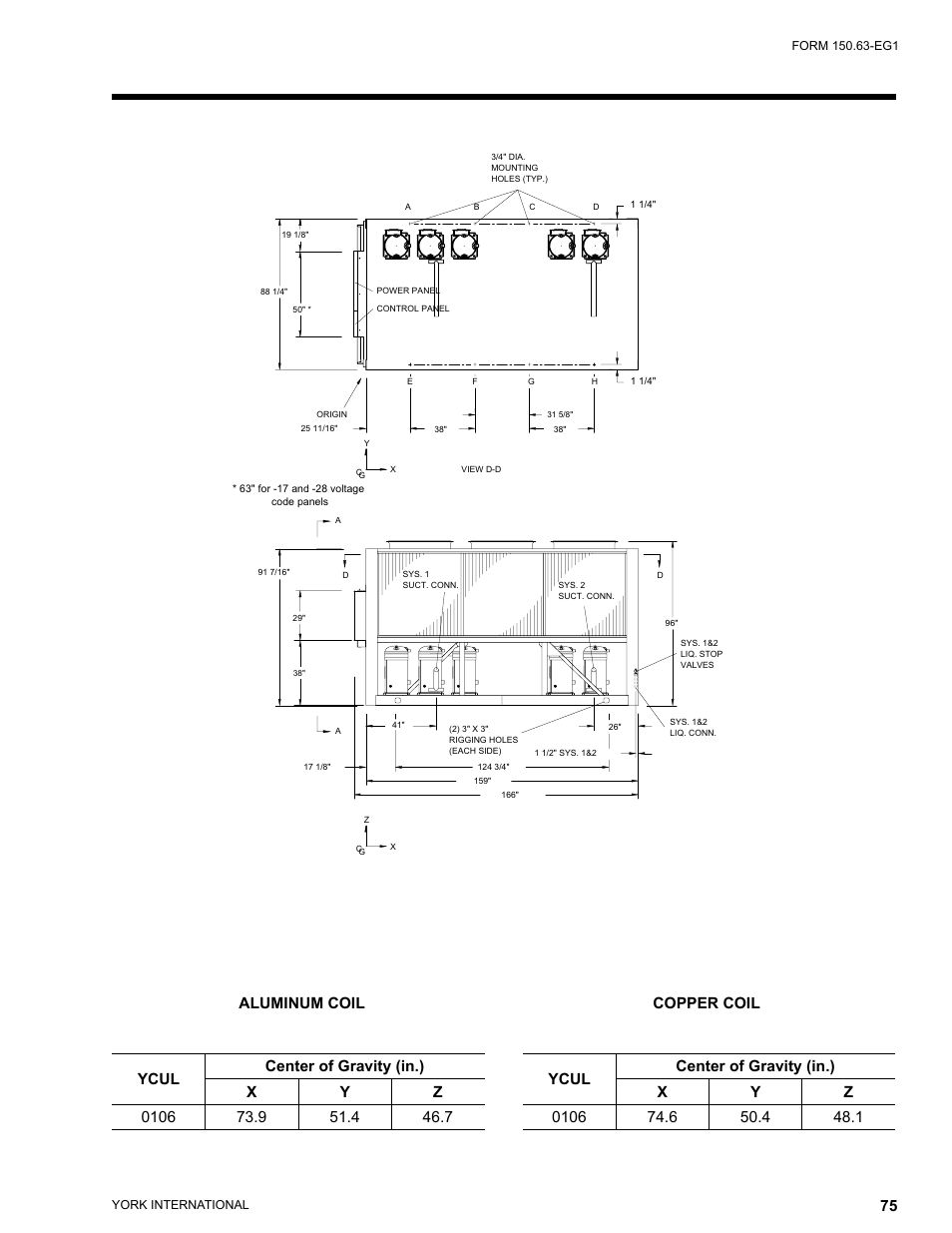 York YCUL0016 User Manual | Page 75 / 124