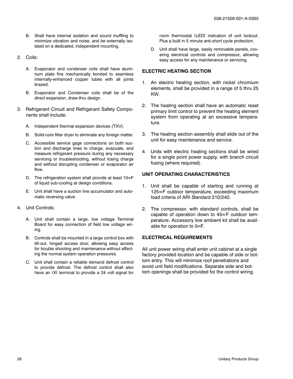 York B1HP024 THRU 048 User Manual | Page 26 / 28